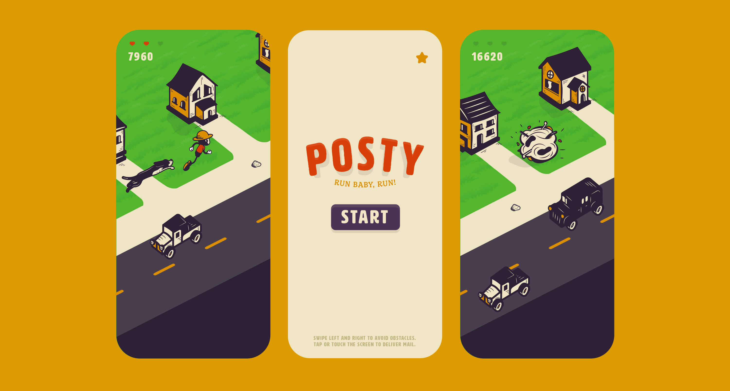Posty Run Mobile App